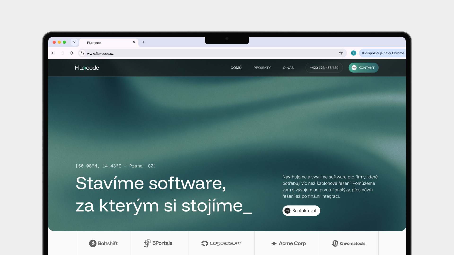 FluxCode B2B web design